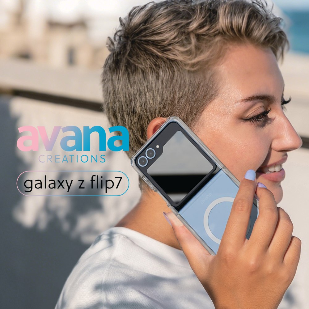 avana creations Ice with ring Compatible with Magnet®  เคส สำหรับ Samsung Galaxy Z Flip7 Flip6  5G