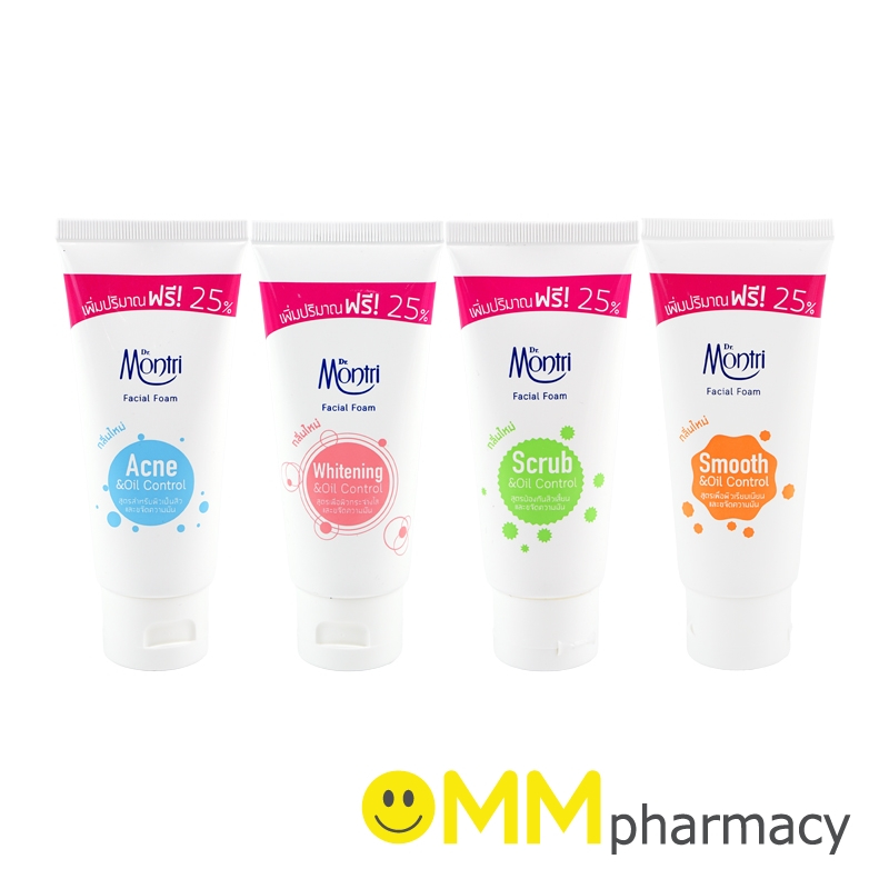 DR.MONTRI OIL CONTROL FACIAL FOAM 62.50G.