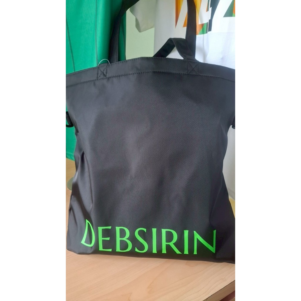 กระเป๋าเคียง DEBSIRIN สีเขียว โรงเรียนเทพศิรินทร์ หิ้ว/สะพายข้าง