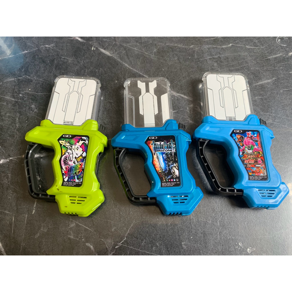 * Bandai แท้ * แถมถ่านทุกชิ้น DX Proto Mighty Action X Gashat / Kamen Rider Ex-Aid / กาชัท กาแชท / ม