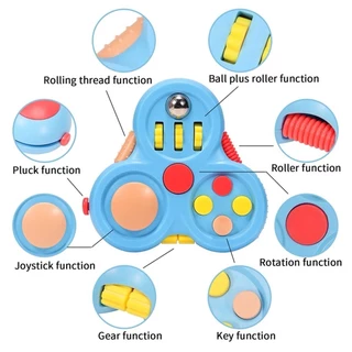Boda ปุ่ม Sensory Controller การหมุนเกมลดความเครียดสำหรับเด็กเดินทาง L326