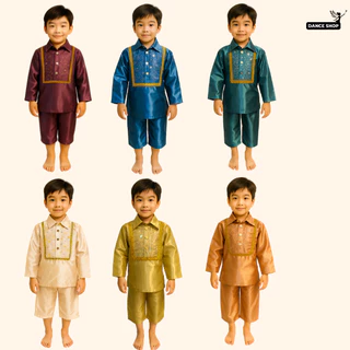 ชุดฟิลิปปินส์เด็กผู้ชาย ชุดอาเซียนเด็ก ชุดนานาชาติเด็ก ชุดประจำชาติฟิลิปปินส์ ชุดแฟนซีเด็ก งานโรงเรียน พร้อมส่ง