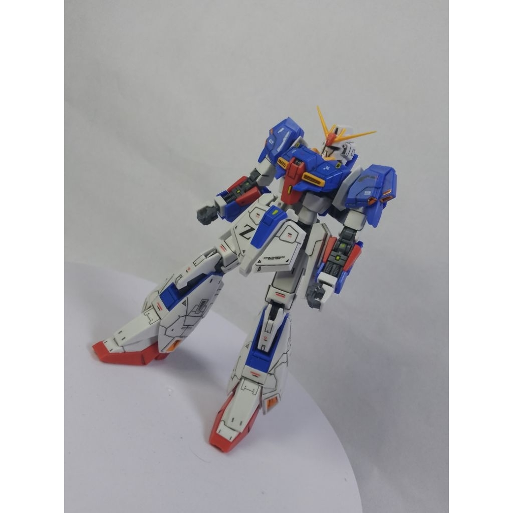ZZ GUNDAM JMS HG 1/144 (สีพิเศษชมพูขาว)