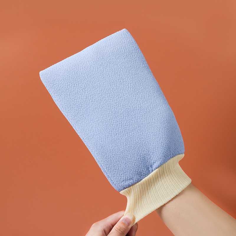 ถุงมือสครับผิว ถุงมือทำความสะอาดร่างกาย ถุงมือขัดขี้ไคล ใยขัดทำความสะอาดร่างกาย สินค้าพร้อมส่งจ้า!!! - รูปที่ 3