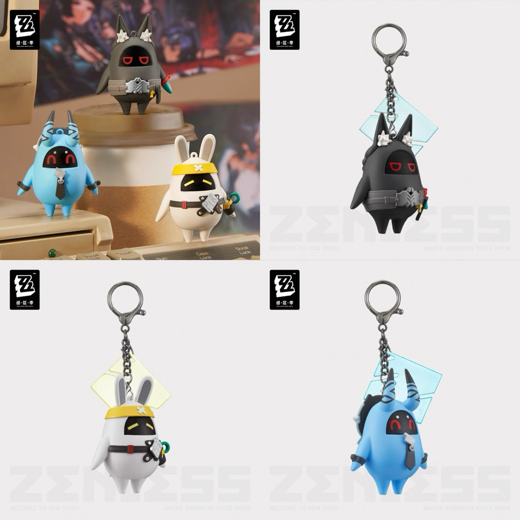 [ พร้อมส่ง / Official ] Zenless Zone Zero H.S.O.S.6 Bangboo - Figure Standee Keychain ZZZ พวงกุญแจ ฟิกเกอร์ Harumasa