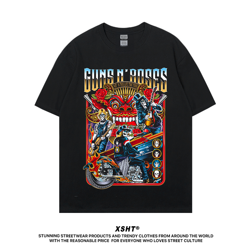 🔥พร้อมส่ง🔥 เสื้อ Guns N' Roses - Not In This Lifetime Tour Tee - Black (สีดำ) by XSHT