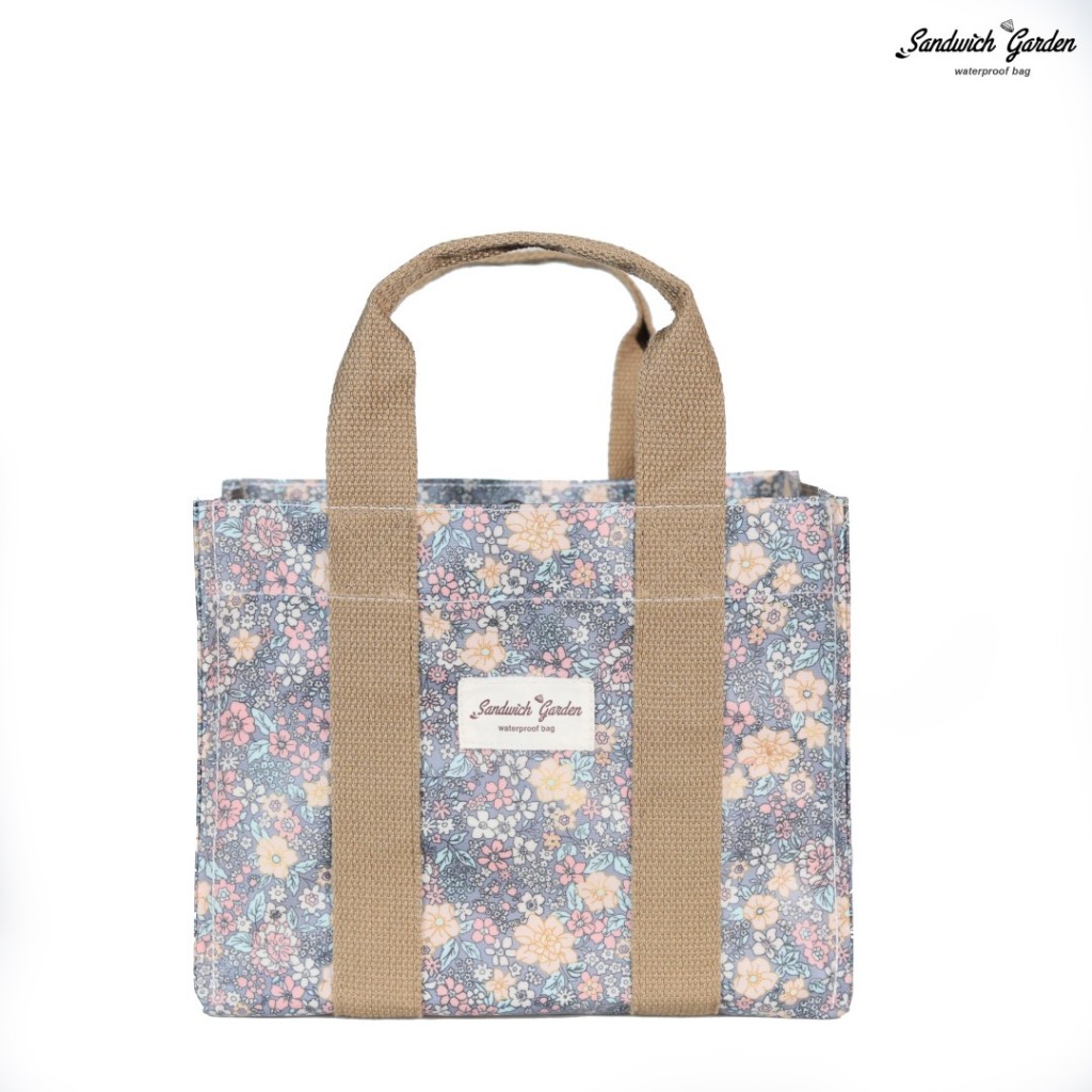 [ใหม่! ผ้าเคลือบกันน้ำแบบด้าน นิ่มแต่เป็นทรง] กระเป๋าถือใบเล็ก Extra Soft Bag แบรนด์ Sandwich Garden