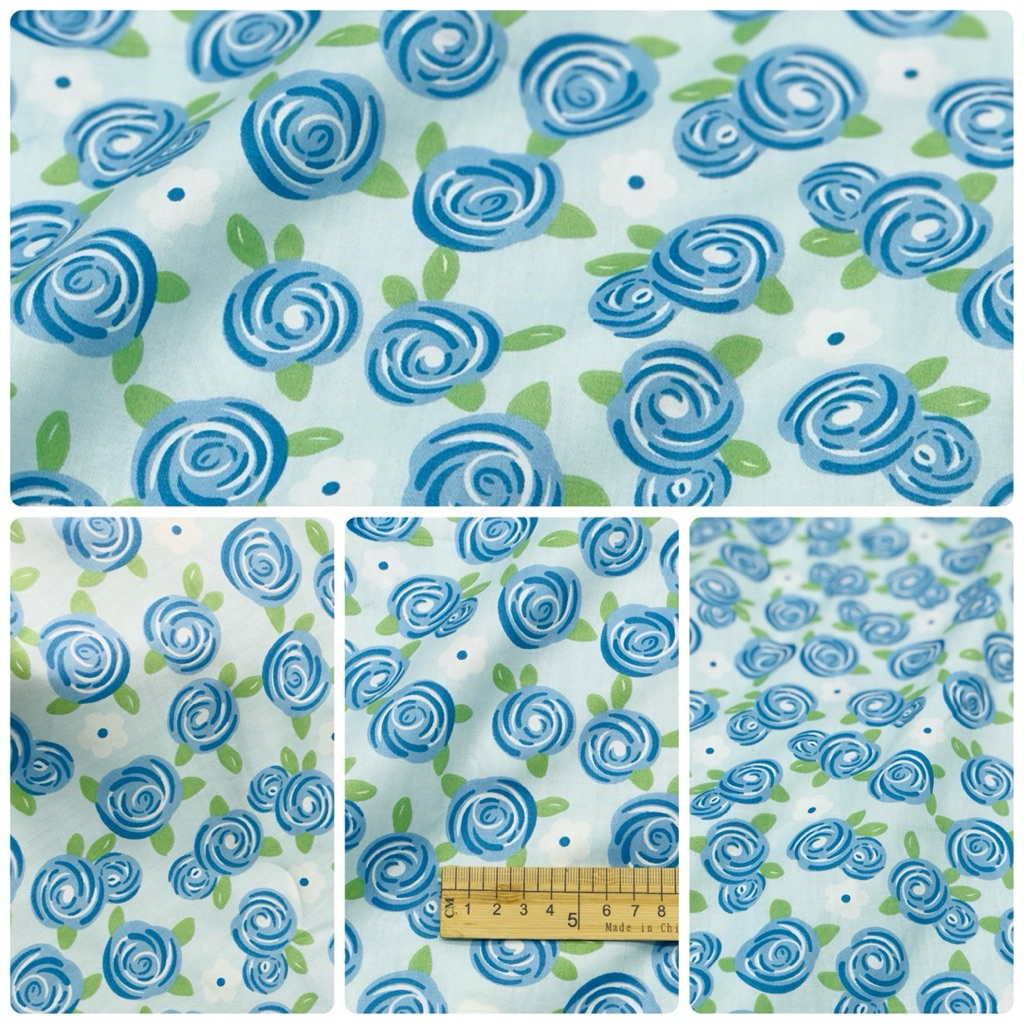 ผ้า cotton 100% หน้ากว้าง 160 cm.(64”) วัดตัดครั้วละ 1/2 เมตร พร้อมส่งค่ะ ราคา ถูกที่สุด ดีลบีเคเค แกลเลอรีภาพที่ 5