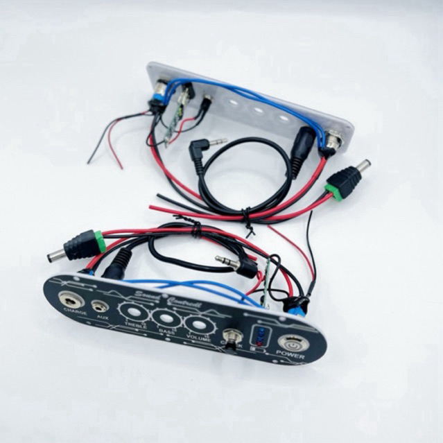 แผ่นเพลทตรงรุ่น M13-M18 พร้อมเดินสาย สำหรับใส่แอมป์ Zk 502mt และ 502T