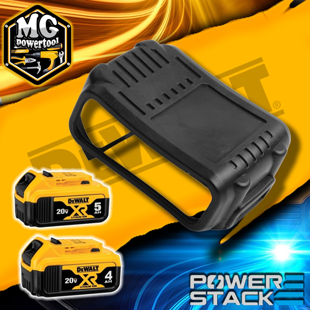 DEWALT เคสซิลิโคนแบตเตอรี่ิ DCB184,DCB182 เฉพาะเคสแบตไม่รวมแบตเตอรี่ - รูปที่ 2