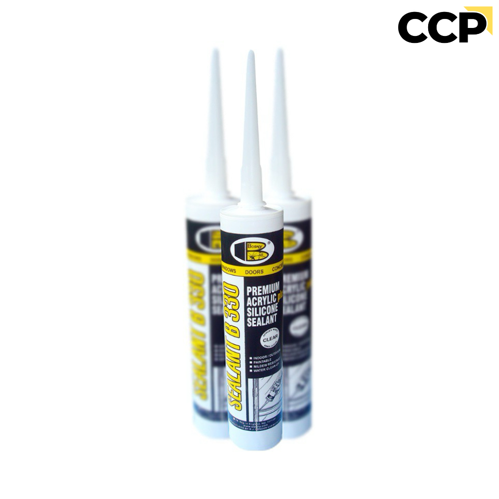 Bosny B330 อะคริลิค ซิลิโคน ซิลแลนท์ SILICOLNE SEALANT BOSNY B330