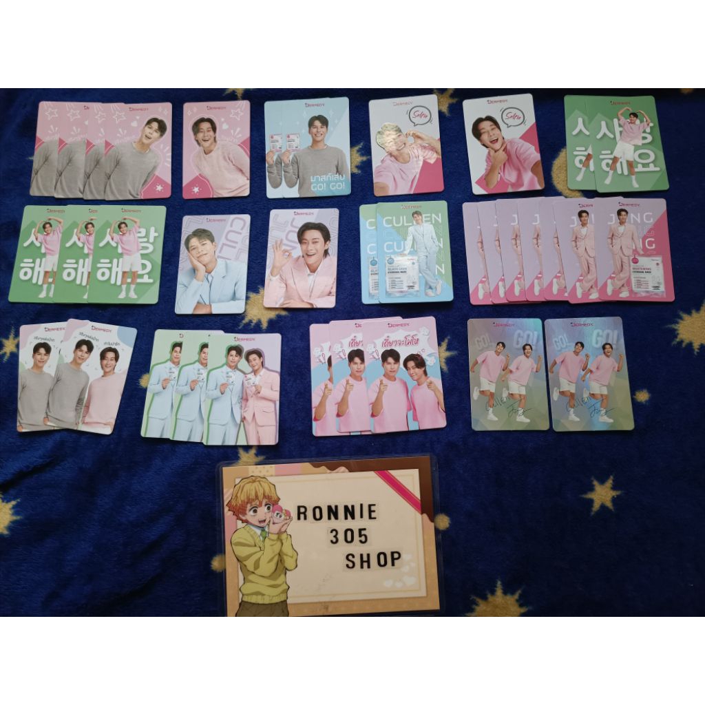 Photo Card พี่จองคัลแลน x Dermedy ของแท้ พร้อมส่ง