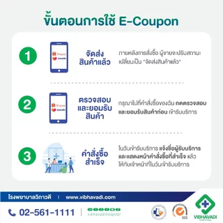 [E-Coupon] รพ.วิภาวดี - วัคซีนไข้หวัดใหญ่ 3 สายพันธุ์ (2026) สำหรับอายุ 15 ปีขึ้นไป