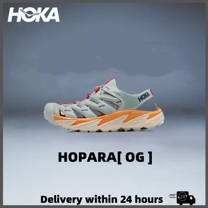 ของแท้ 💯 HOKA ONE Hopera OG Leather Camping Hiking Wear resistant  Unisex หลายสี  รองเท้าแตะ