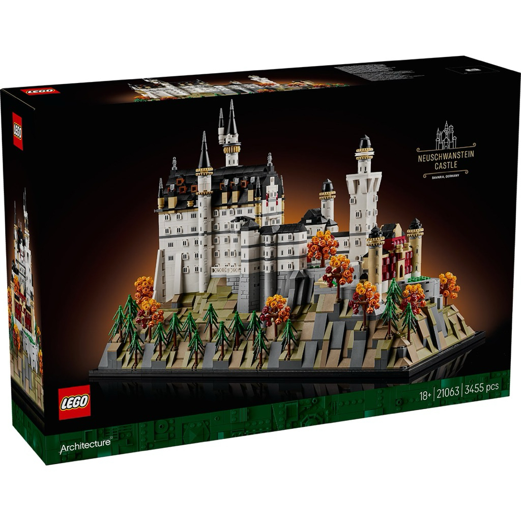 LEGO Architecture 21063 : Neuschwanstein Castle