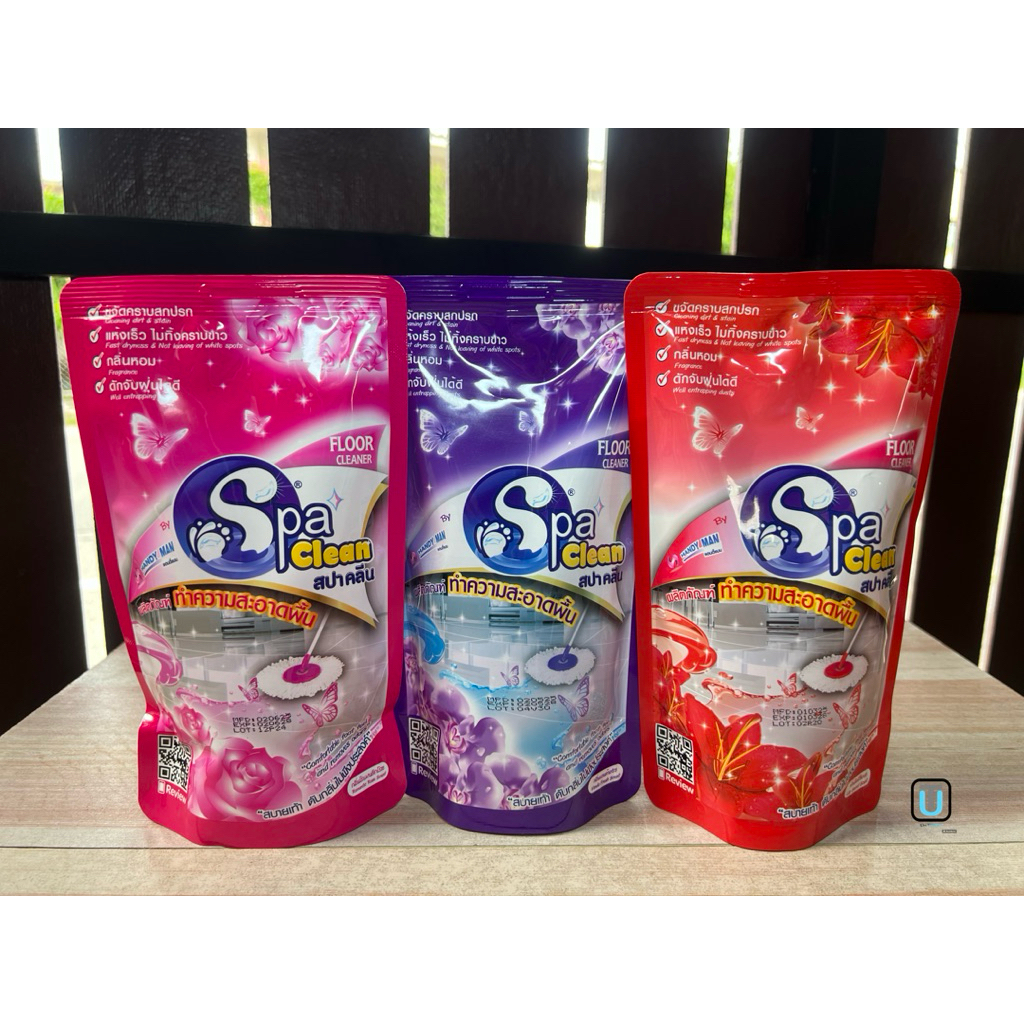 Spa Clean สปาคลีน น้ำยาถูพื้น ขนาด 400 มล. น้ำยาทำความสะอาดพื้น ผลิตภัณฑ์ทำความสะอาด
