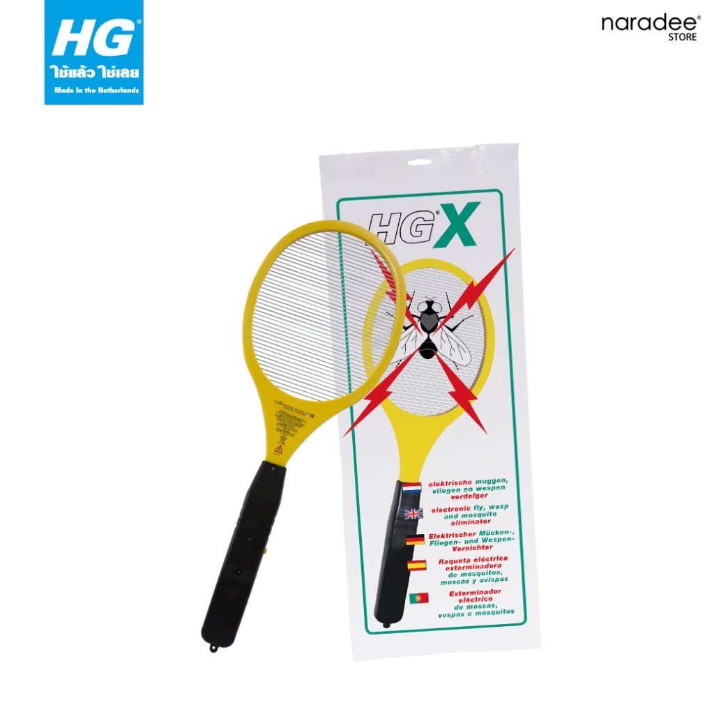 เอชจีเอ็กซ์ ไม้ช็อตยุง (HGX ELECTRONIC FLY, WASP, AND MOSQUITO ELIMINATOR) จำนวน 1 ด้าม