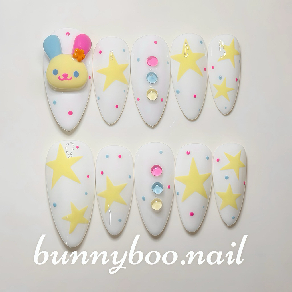 💅เล็บปลอมเจล usahana🐰🩵🩷💜