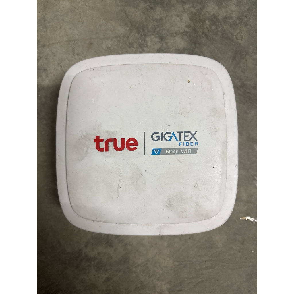 Mesh WiFi True Gigatex Fiber A5258 Mesh Wifi True มือสองเทสแค่เสียบไฟติดครับ