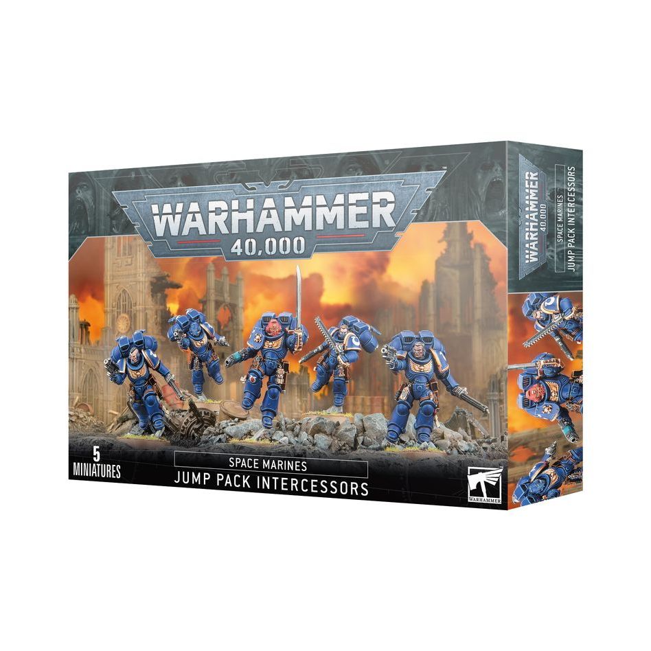 Warhammer 40k : Space Marines : Jump Pack Intercessors