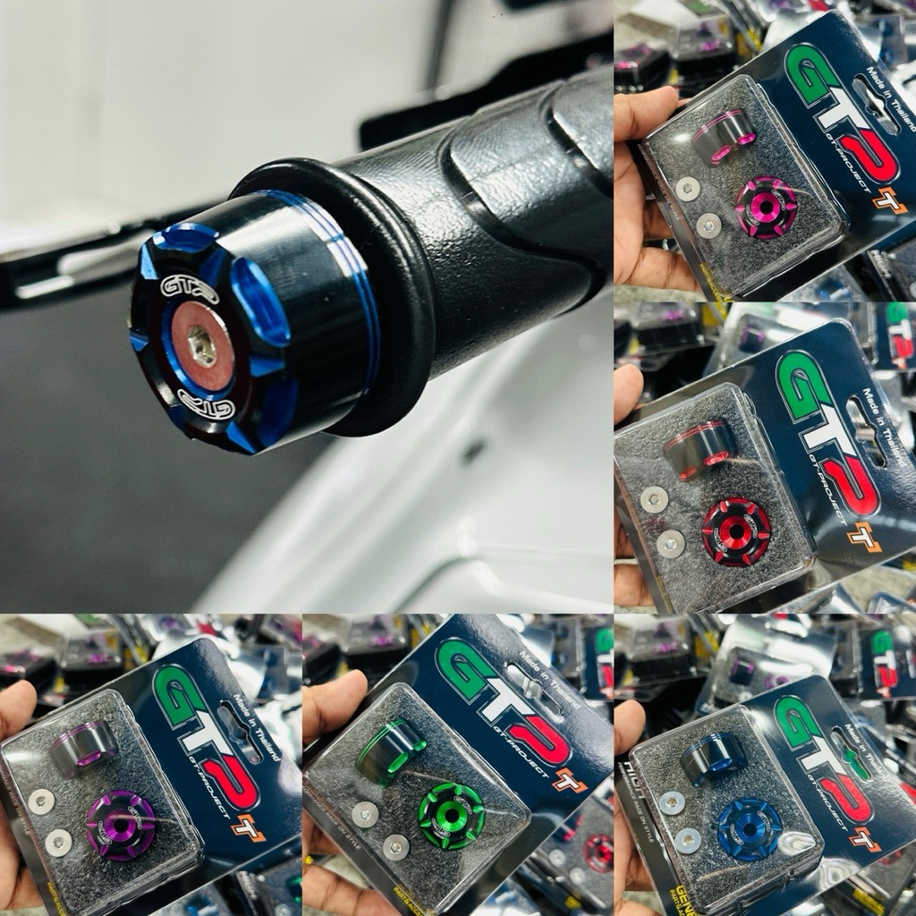 ตุ้มปลายแฮนด์ 7.2สีทูโทนGiorno/click160