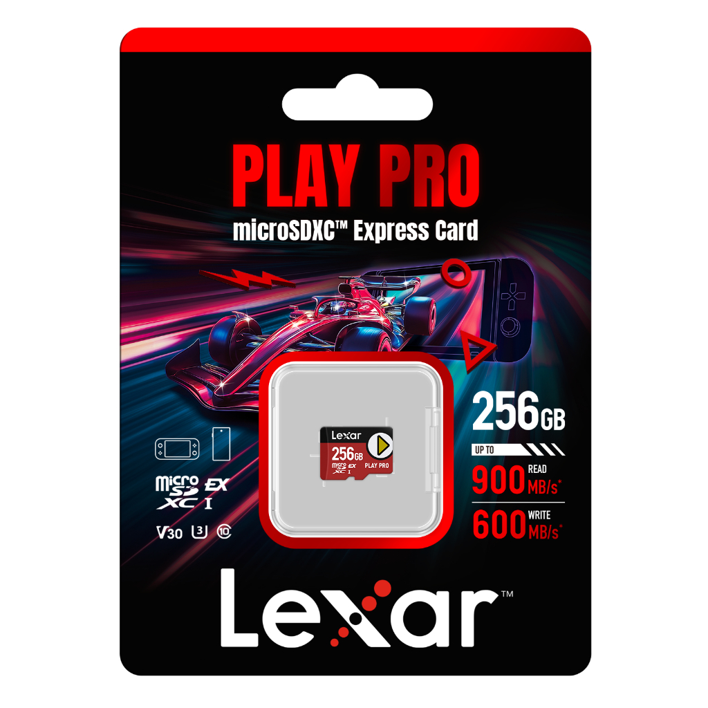 Lexar Play PRO 256GB Micro SDXC Express for Nintendo Switch 2