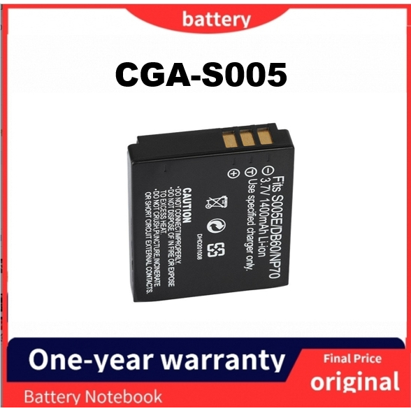 สำหรับ Panasonic เหมาะสมกับแบตเตอรี่ Cga-S005 Umix, แบตเตอรี่กล้องดิจิตอล Dmw-Bcc12