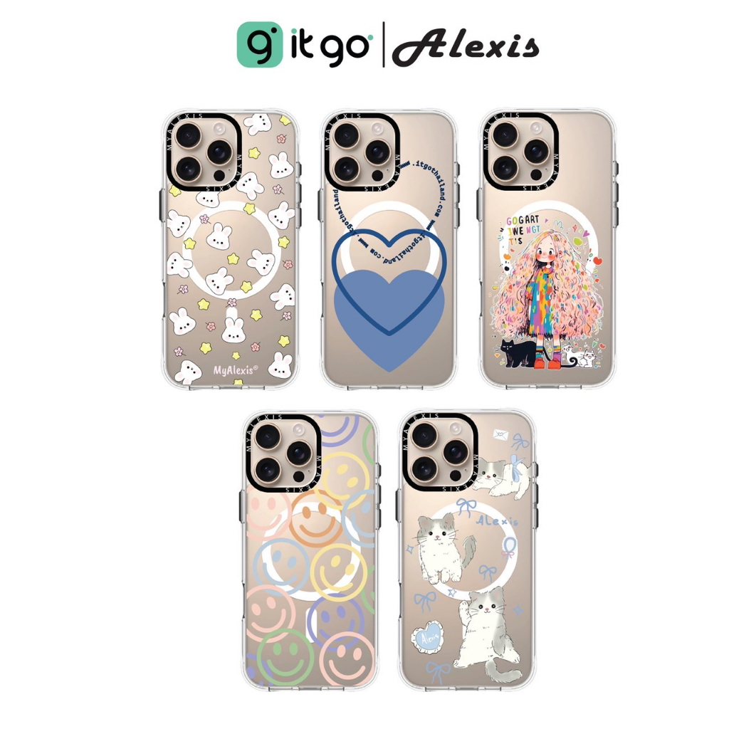 เคสใส Alexis Cartoon ST Clear V.4.2 เพิ่มลาย เพิ่มความปัง!