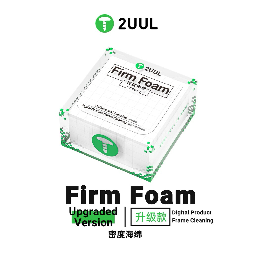 2UUL SC07 ฟองน้ำNANO สำหรับซ่อมแซม ทำความสะอาด ขนาด 7x7x7 มม. 500 ชิ้น/กล่อง