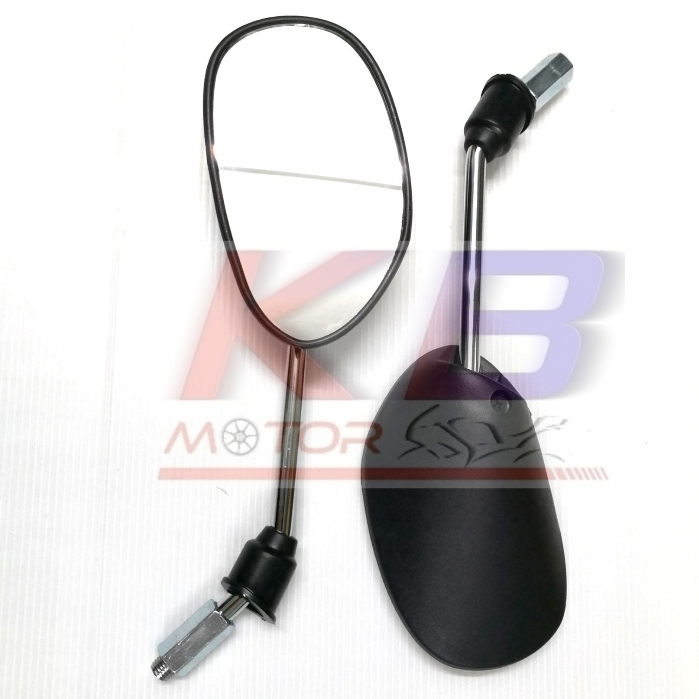 กระจก เวฟชุบ WAVE 125,100,110,110i,Wave 125R,S Wave Dream,Sonic,Tena,Dash,Click,Smile,Beat,CELA  เวฟ125 เวฟ100 ขาชุบ - รูปที่ 2