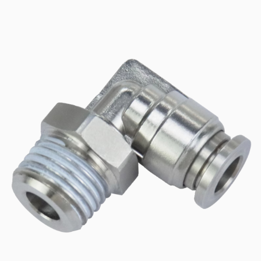 ชิ้นส่วนเครื่องมือลม SMC KQG2L08-01S/02S/03S/04S KQG2L10-01S/02S/03S/04S