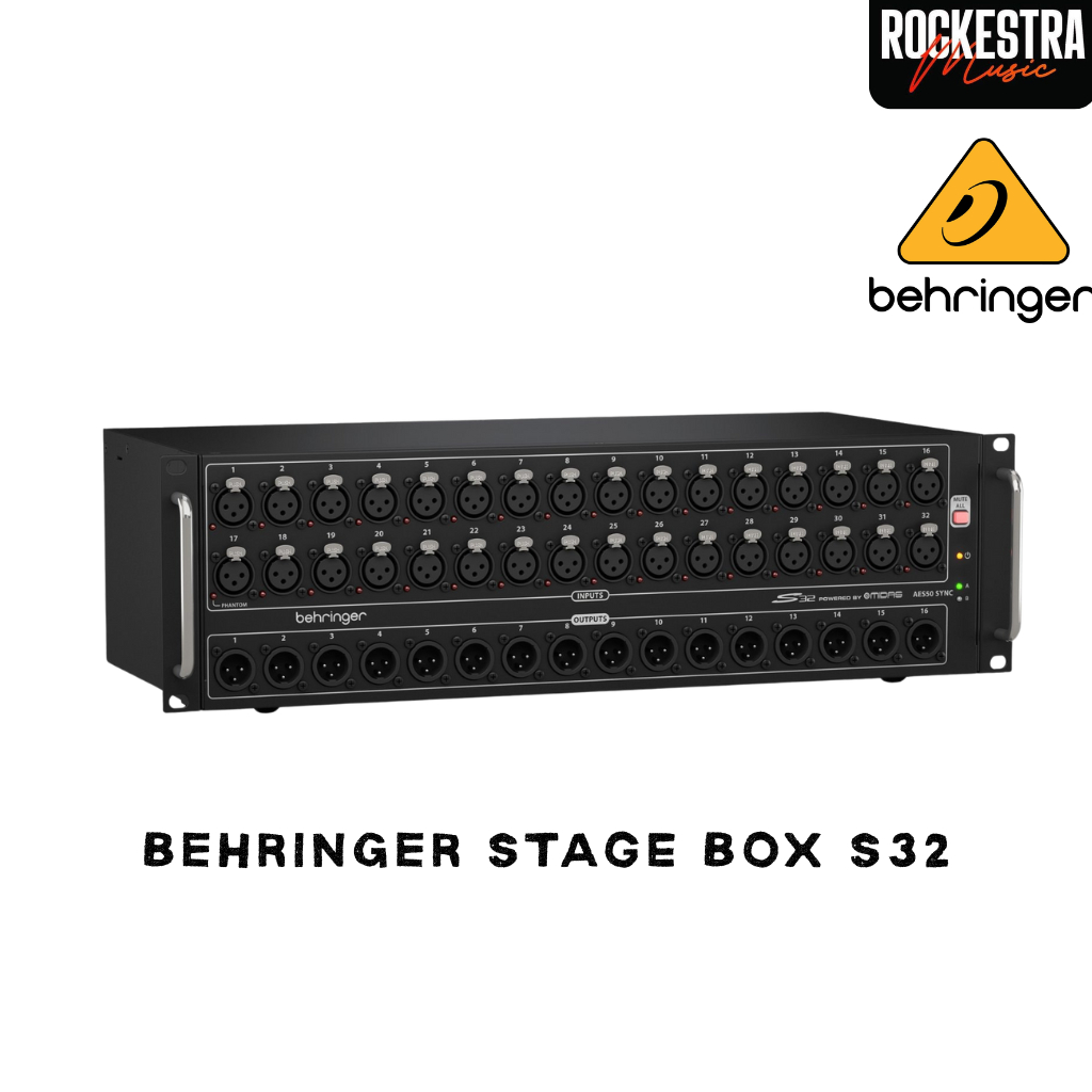 Behringer S32 Stage Box ดิจิตอล มิกเซอร์ Digital Mixer