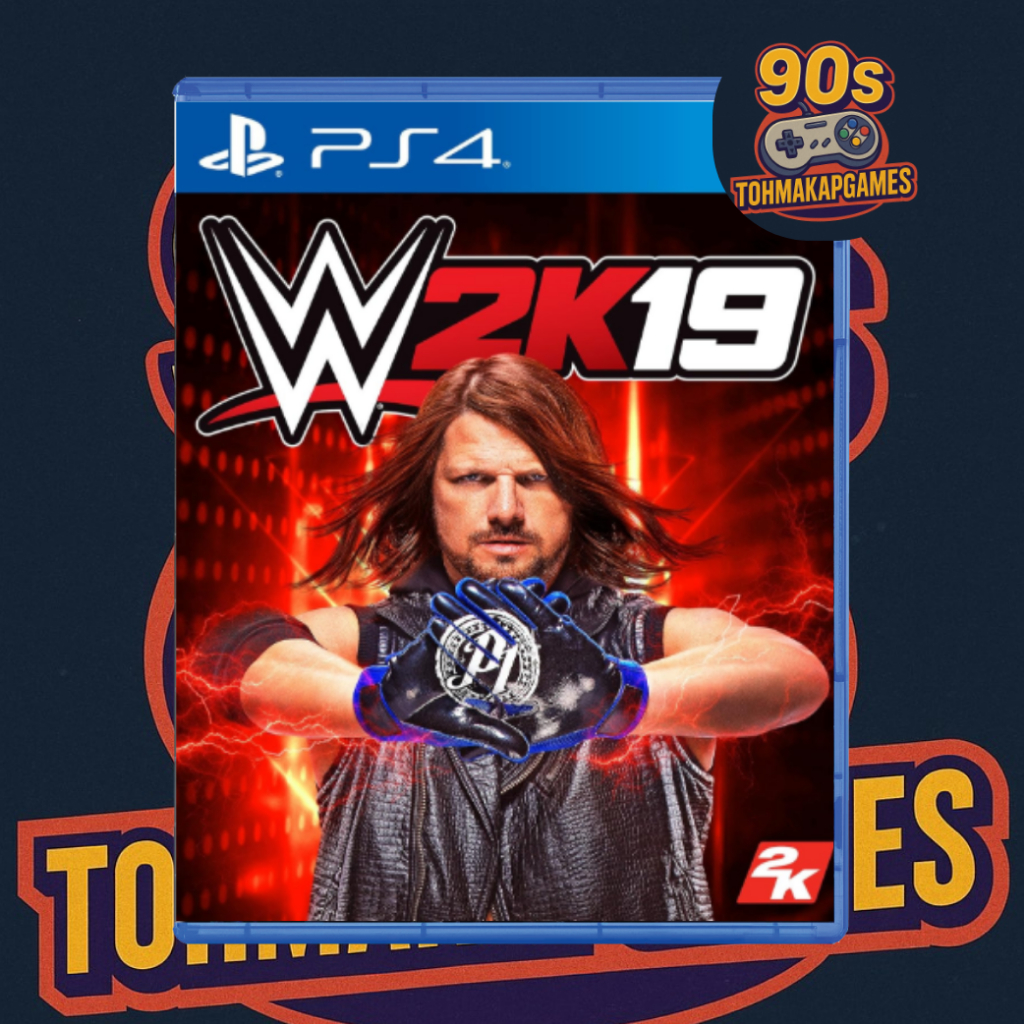 (มือ2) แผ่นเกม PS4 : WWE 2K19 (R3)