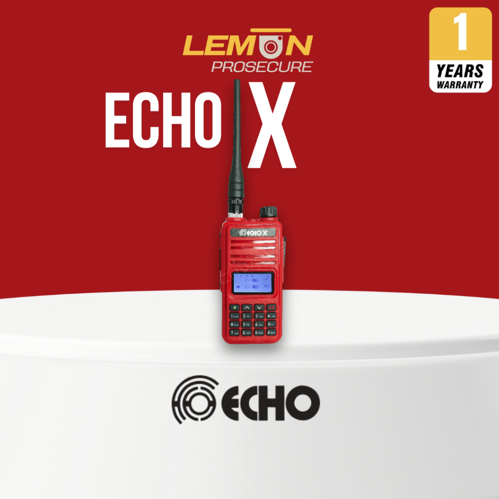 ECHO X วิทยุสื่อสาร วอแดง ความถี่ 245 MHz 160 ช่อง ถูกกฏหมาย ไม่ต้องขอใบอนุญาตใช้ 0.5 วัตต์