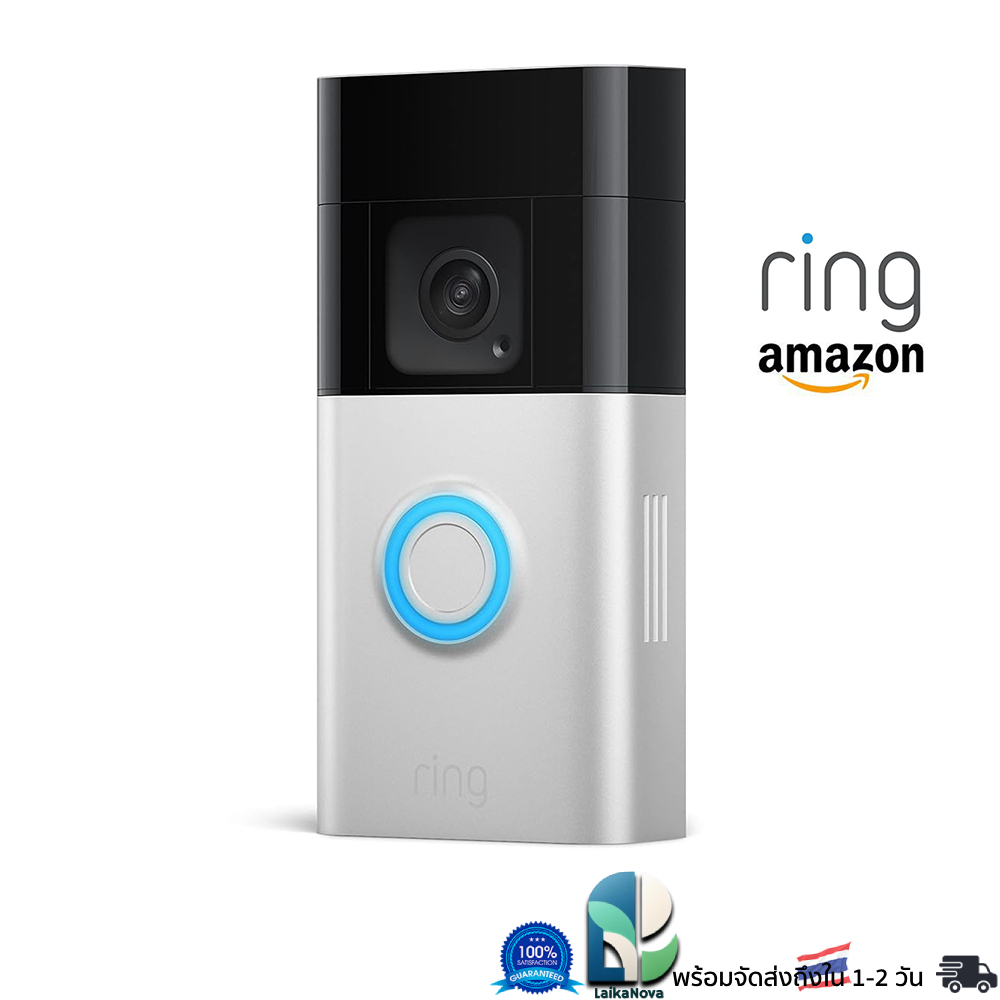 Ring Battery Doorbell Plus | Head-to-Toe HD+ Video, motion detection & alerts, and Two-Way Talk (2023 release)