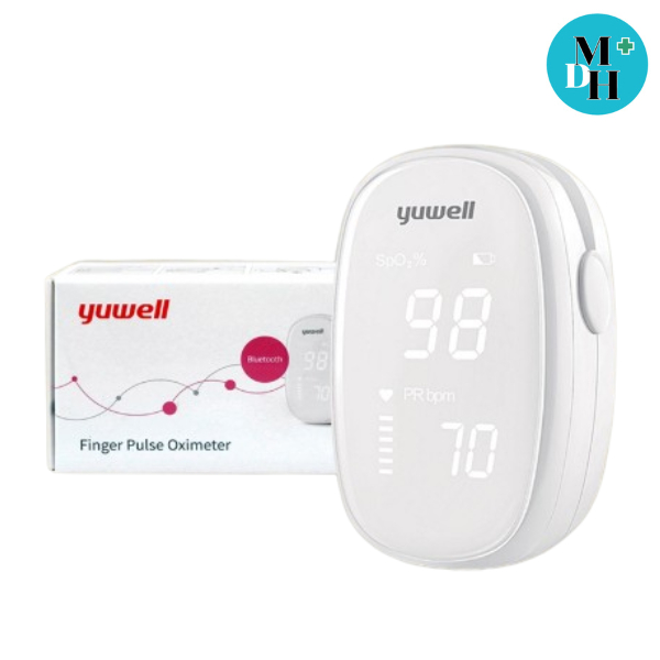 Yuwell Fingertip Pulse Oximeter เครื่องวัดออกซิเจนปลายนิ้ว รุ่น YX102 19543 / YX110 21714 /  YX306 2