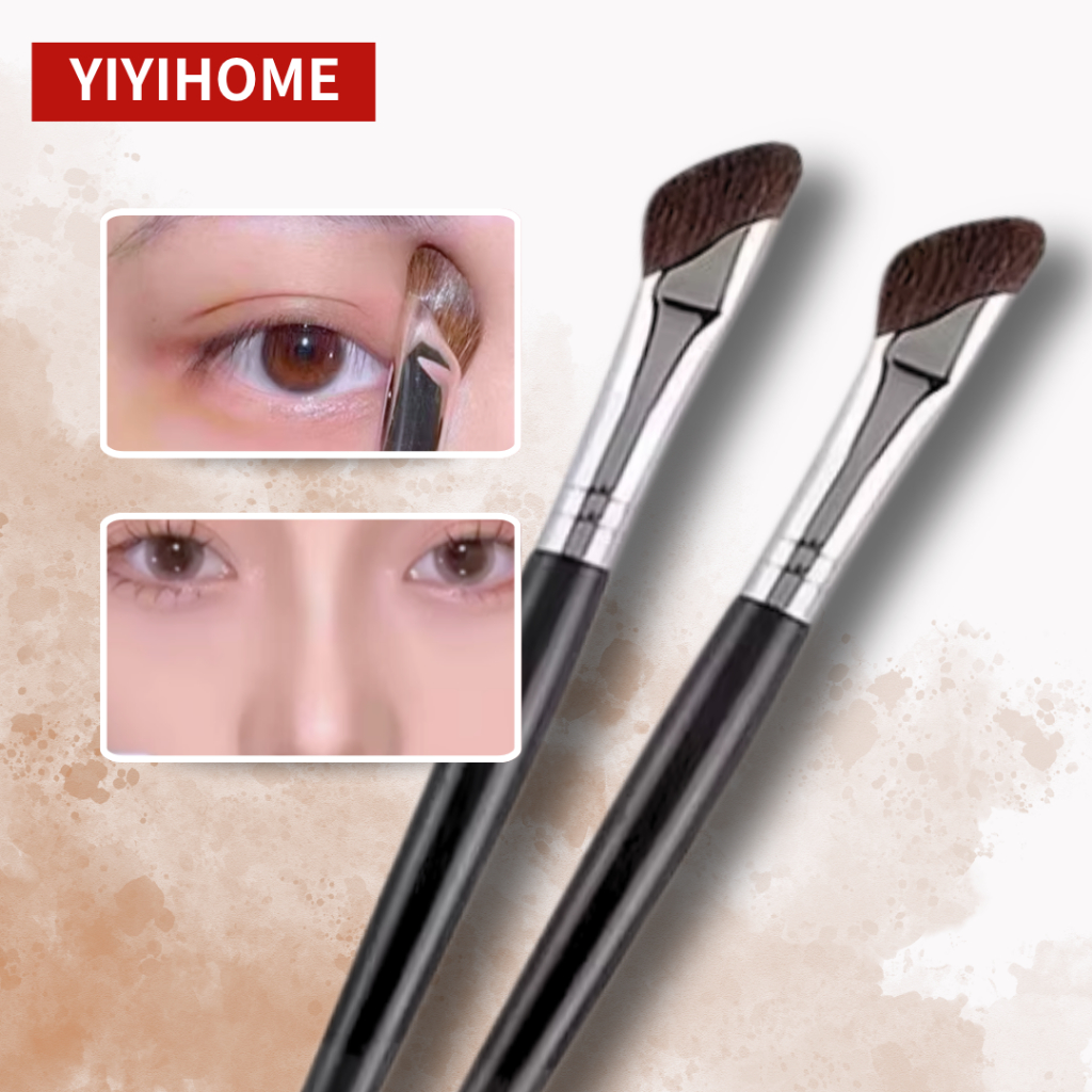 YIYIHOME แปรงคอนทัวร์ แปรงเฉดดิ้ง แปรงปัดจมูก แปรงไฮไลท์ แปรงแต่งหน้า ขนนุ่ม ใช้ง่าย ไม่บาดผิว