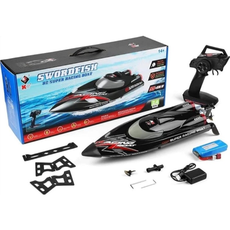 (สินค้าในไทย) สินค้าใหม่ เรือบังคับ wltoys wl916 ความเร็วสูง 55 กม/ชม ชุดพร้อมเล่น