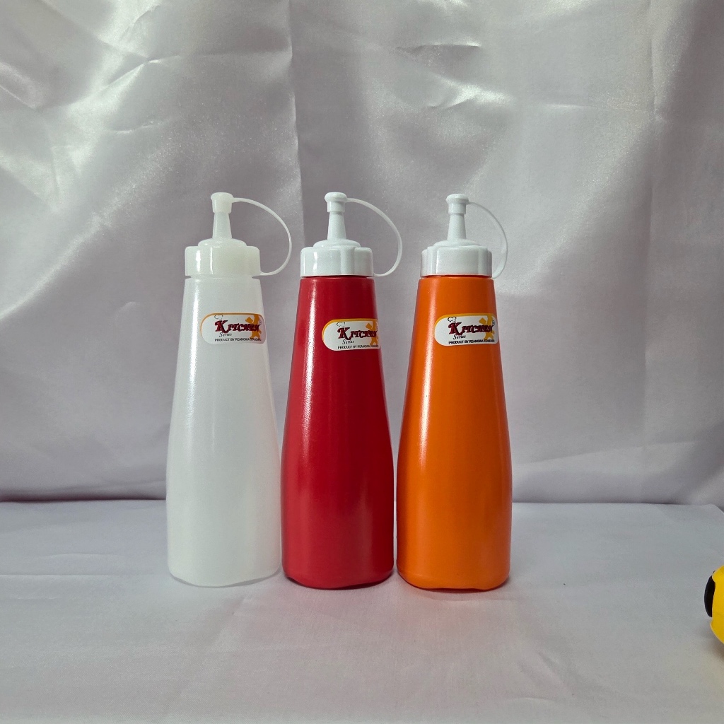 ขวดซอสพลาสติก 470 ml. RW9091TR  มี 3 แบบ