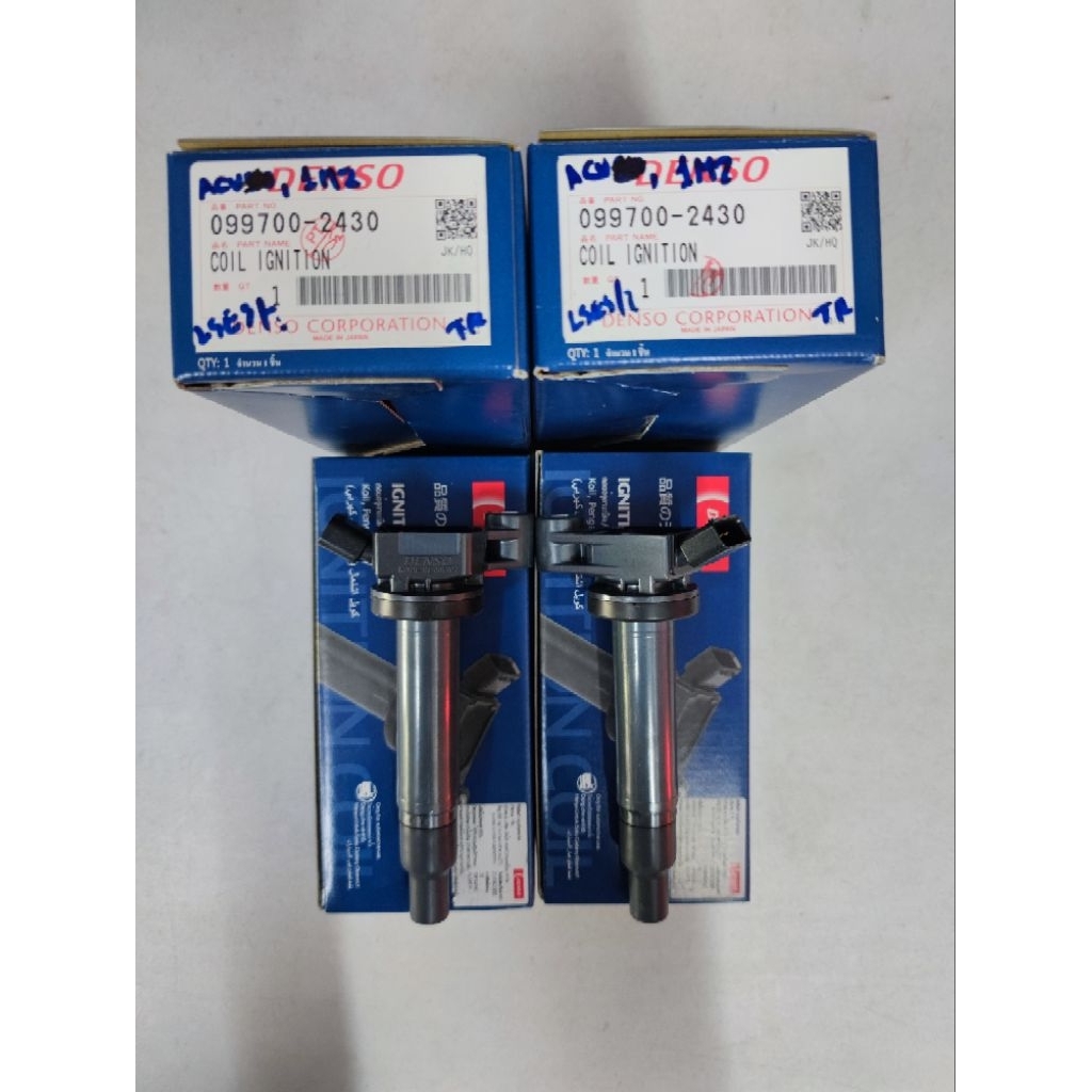 (1ตัว)DENSO คอยล์จุดระเบิด TOYOTA ALPHARD 1MZ
