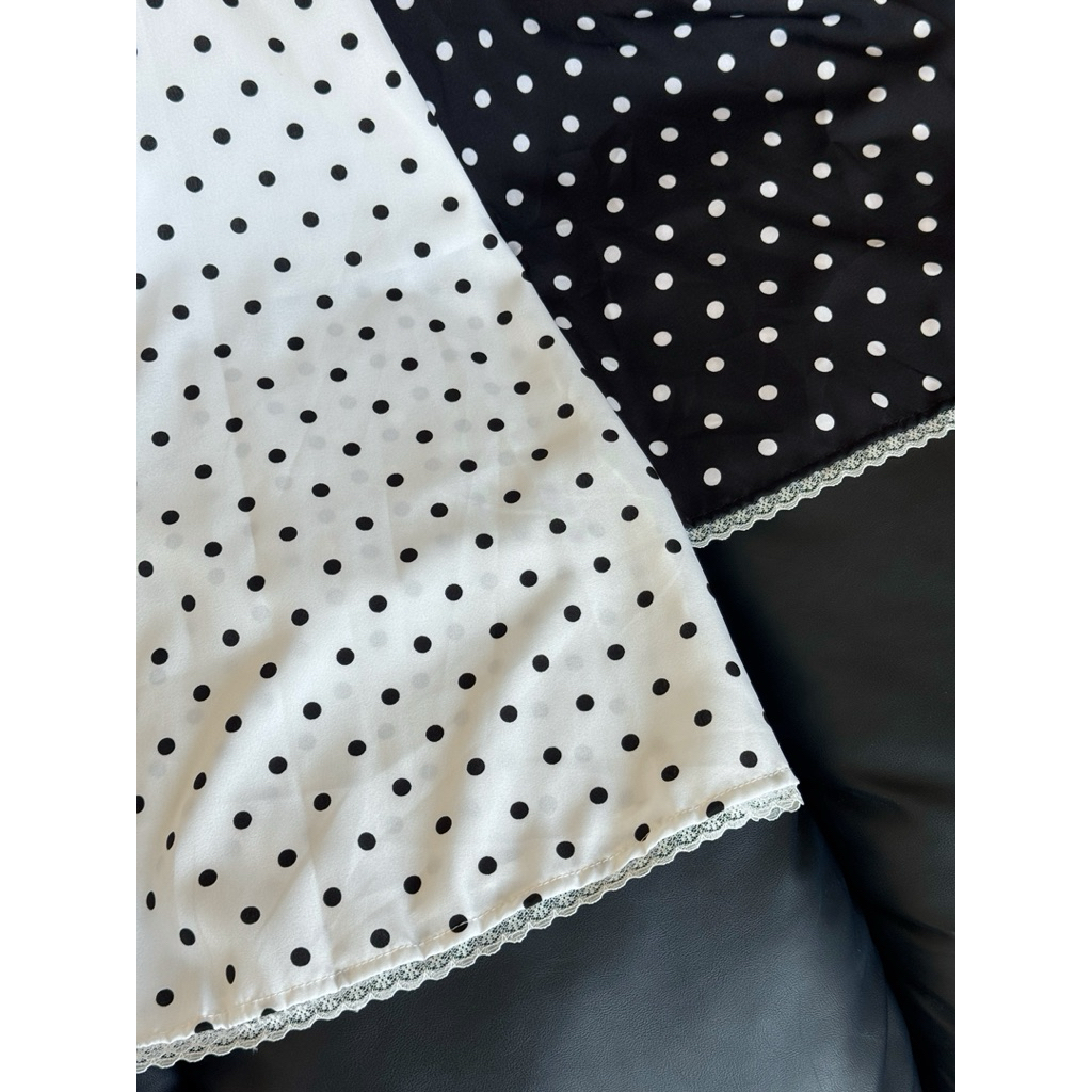 Freya Polka Dot Skirt : กระโปรงยาวลายจุด longsaidoo_ - รูปที่ 7