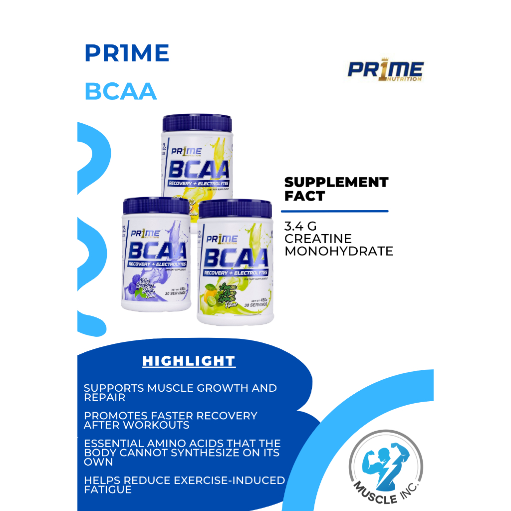PR1ME- BCAA 30srv พร้อมส่ง!!