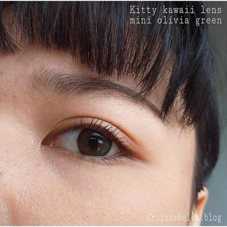 Mini Olivia Green [-50ถึง-1000] By Kittykawaii คอนแทคเลนส์