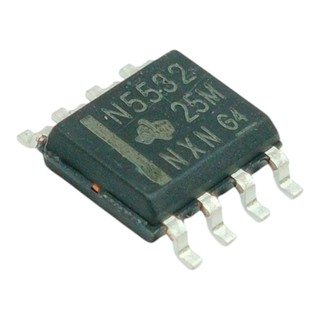 1ชิ้น ไอซี NE5532 SOP 8  NE5532 SMD N5532 dual operation amplifier