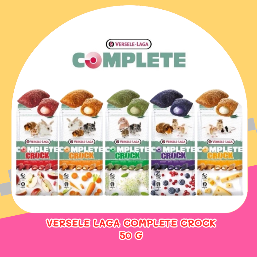 Versele Laga Complete Crock 50g อาหารกระต่าย ขนมกระต่าย