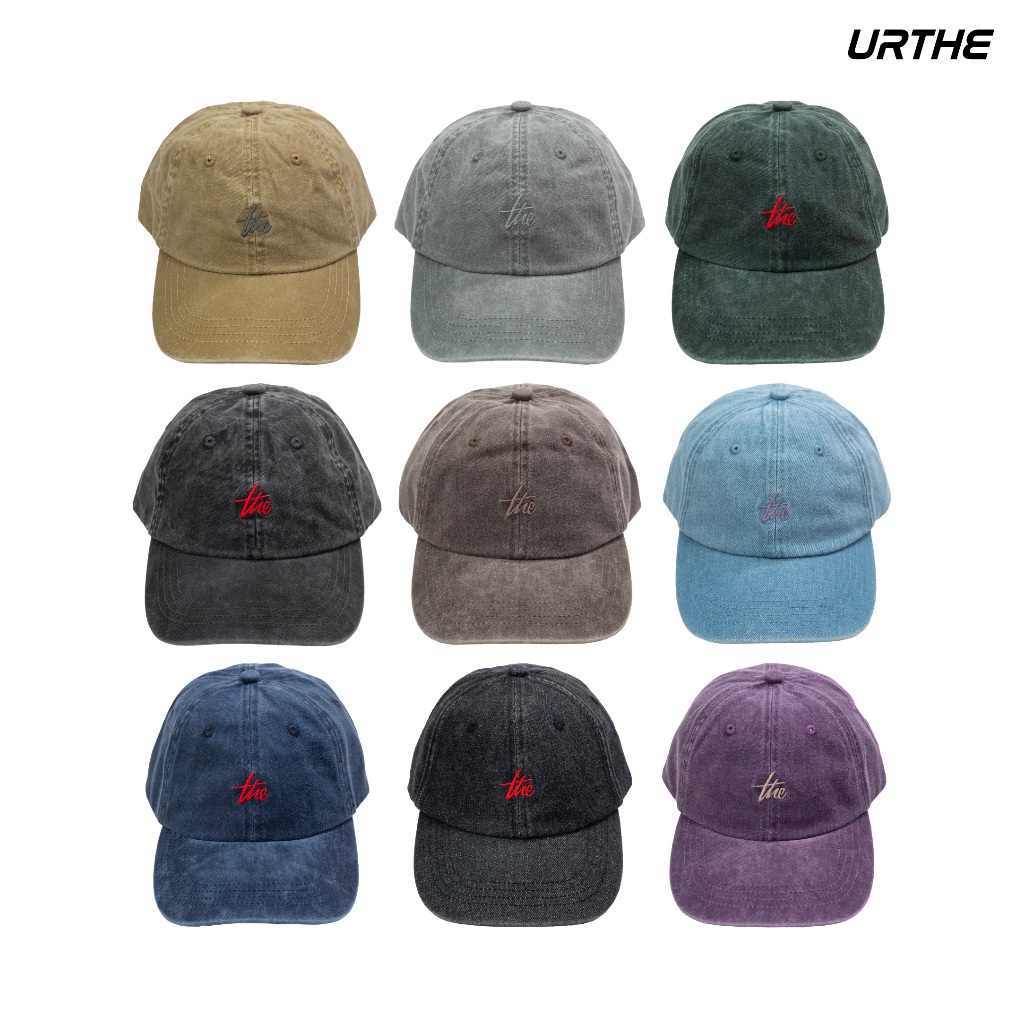 URTHE - หมวกแก๊ป ปักลาย รุ่น VINTONE CAP