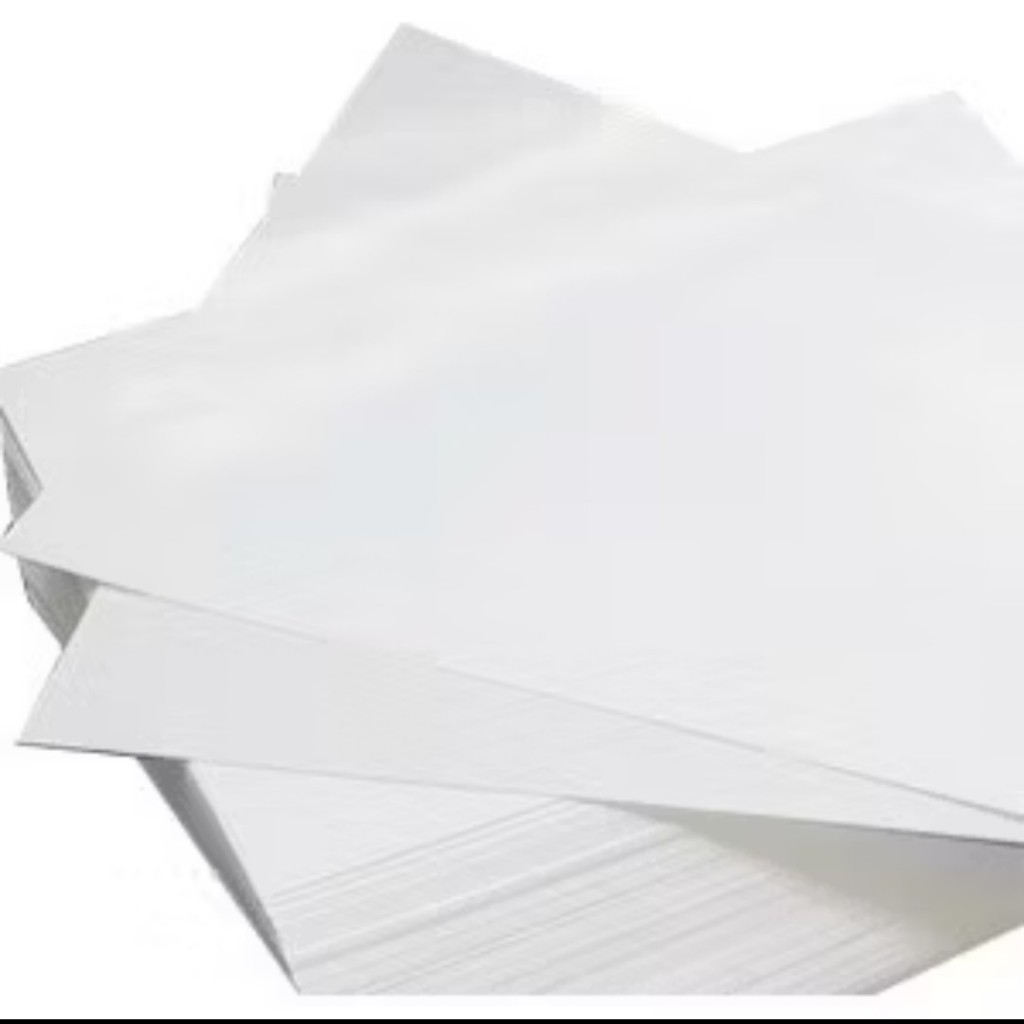 กระดาษ100ปอนด์A4 แบบเรียบ