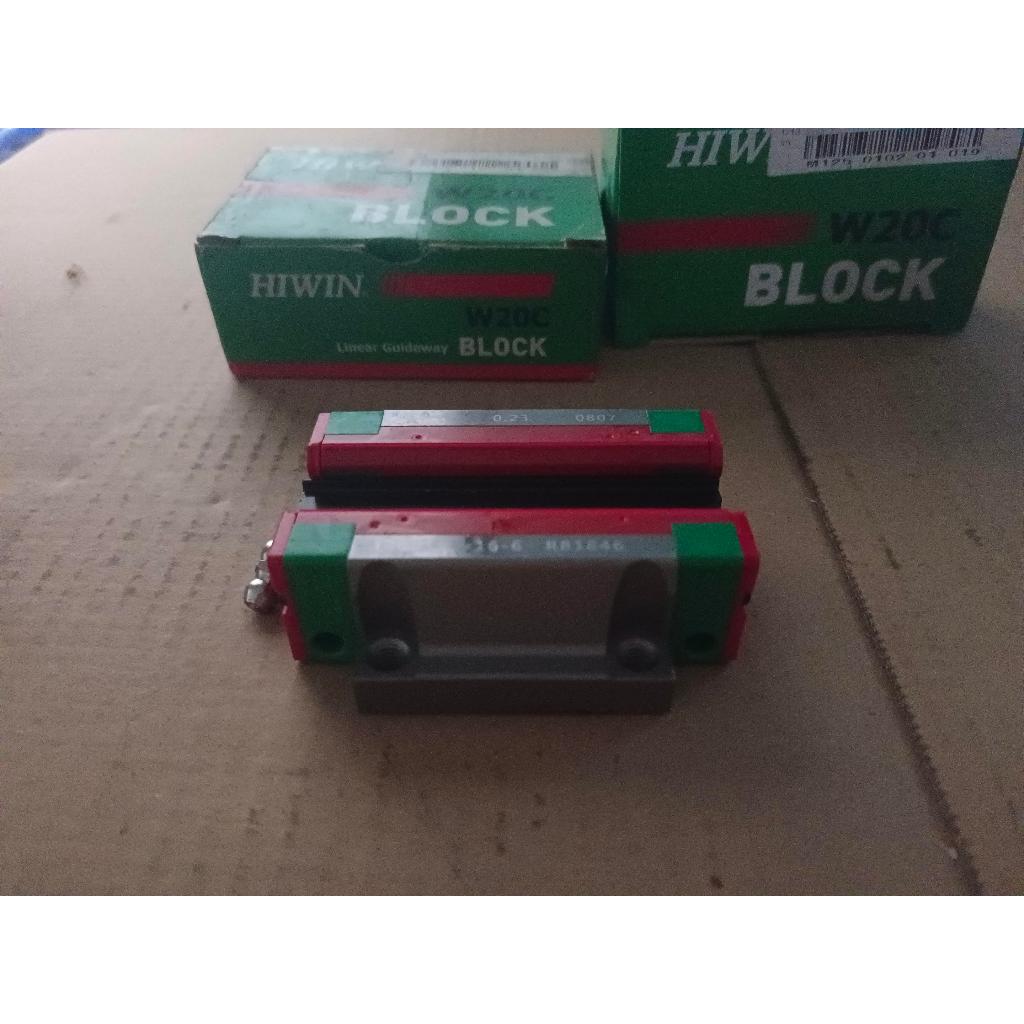 M125-0102-01-002 HIWIN HGW20CA Z0C (A70CQ5A1) หัวจับยึดรุ่น HG เบอร์ 20 แบบ หน้าแปลน สินค้าคงเหลือ/ช