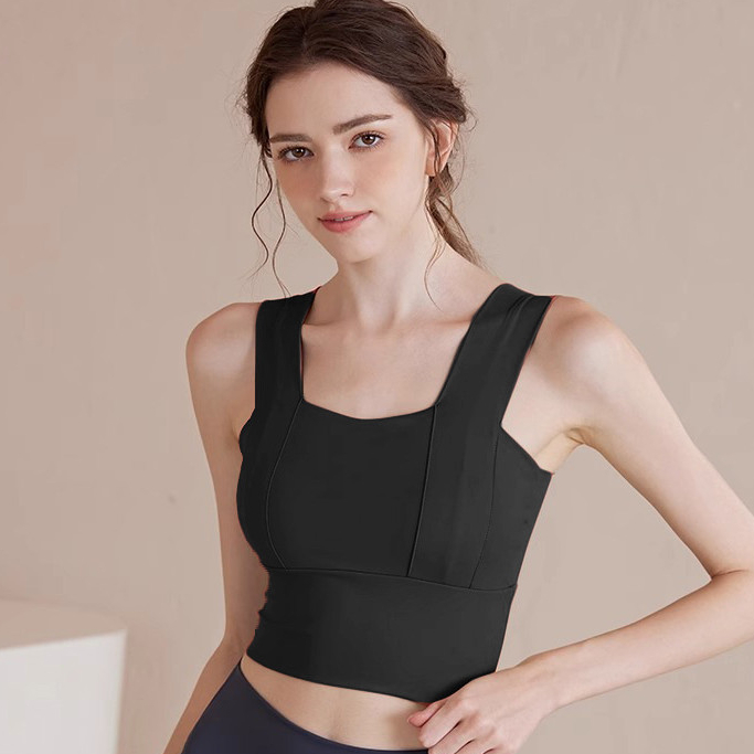 เสื้อสปอร์ตบราผู้หญิง สำหรับออกกำลังกาย Sport Bra ดีไซน์เว้าหลัง ใส่สบาย กระซับสัดส่วนได้ดี
