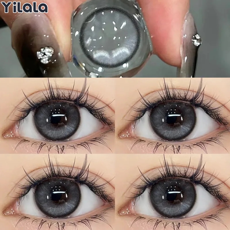 （COD）คอนแทคเลนส์สี 1 คู่ คอนแทคเลนส์ คอนแทคเลนส์ brown คอนแทคเลนส์ Big eyes คอนแทคเลนส์รายปี